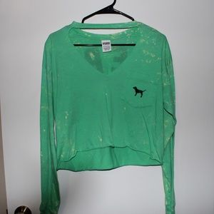 Key hole long sleeve VS PINK